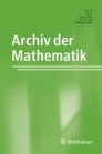 Archiv Der Mathematik