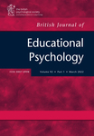 British Journal Of Educational Psychology