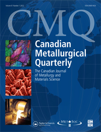 Canadian Metallurgical Quarterly