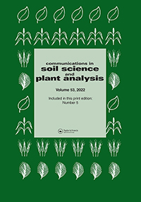 Communications In Soil Science And Plant Analysis