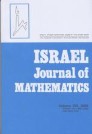 Israel Journal Of Mathematics