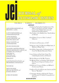 Journal Of Economic Issues