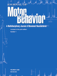 Journal Of Motor Behavior