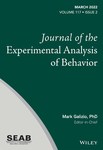 Journal Of The Experimental Analysis Of Behavior