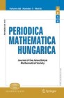 Periodica Mathematica Hungarica