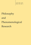 Philosophy And Phenomenological Research