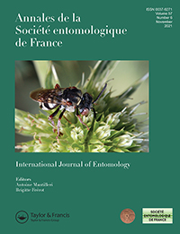 Annales De La Societe Entomologique De France