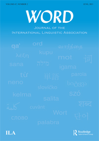 Word-journal Of The International Linguistic Association