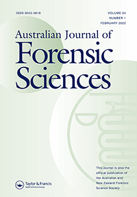 Australian Journal Of Forensic Sciences