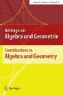 Beitrage Zur Algebra Und Geometrie-contributions To Algebra And Geometry