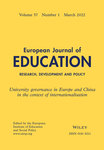 European Journal Of Education