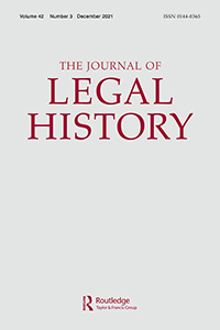 Journal Of Legal History