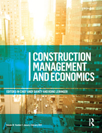 Construction Management And Economics