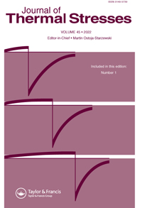 Journal Of Thermal Stresses