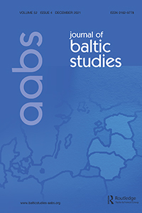 Journal Of Baltic Studies