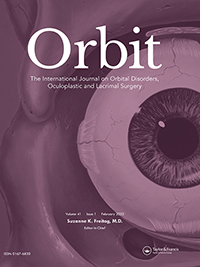 Orbit-the International Journal On Orbital Disorders-oculoplastic And Lacrimal Surgery