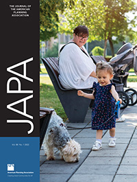 Journal Of The American Planning Association