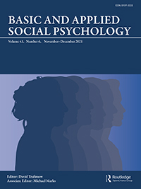 Basic And Applied Social Psychology