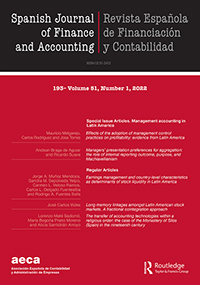 Spanish Journal Of Finance And Accounting-revista Espanola De Financiacion Y Contabilidad