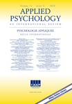 Applied Psychology-an International Review-psychologie Appliquee-revue Internationale