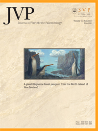 Journal Of Vertebrate Paleontology