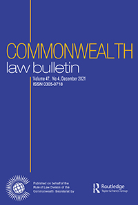 Commonwealth Law Bulletin