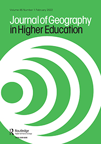 Journal Of Geography In Higher Education