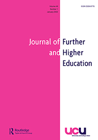 Journal Of Further And Higher Education