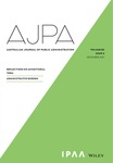 Australian Journal Of Public Administration