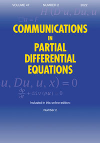 Communications In Partial Differential Equations