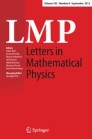 Letters In Mathematical Physics