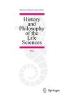 History And Philosophy Of The Life Sciences