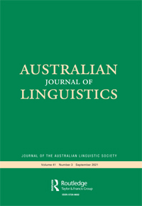 Australian Journal Of Linguistics