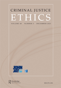 Criminal Justice Ethics