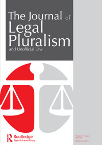 Journal Of Legal Pluralism And Unofficial Law