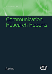 Communication Research Reports