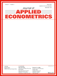 Journal Of Applied Econometrics