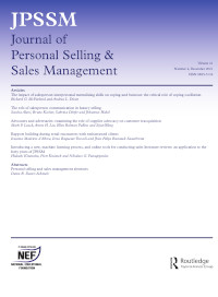 Journal Of Personal Selling & Sales Management