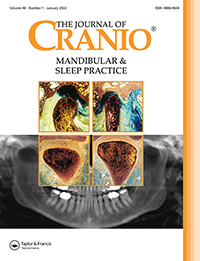 Cranio-the Journal Of Craniomandibular & Sleep Practice