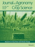 Journal Of Agronomy And Crop Science