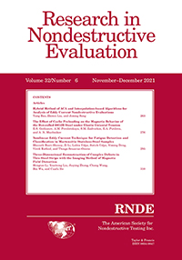 Research In Nondestructive Evaluation