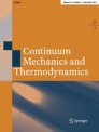 Continuum Mechanics And Thermodynamics