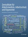 Zentralblatt Fur Arbeitsmedizin Arbeitsschutz Und Ergonomie