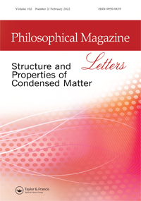 Philosophical Magazine Letters