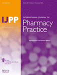 International Journal Of Pharmacy Practice