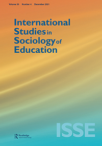 International Studies In Sociology Of Education