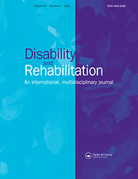 Disability And Rehabilitation