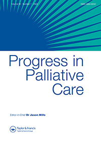 Progress In Palliative Care