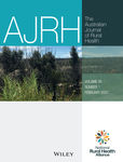 Australian Journal Of Rural Health