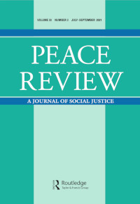 Peace Review-a Journal Of Social Justice